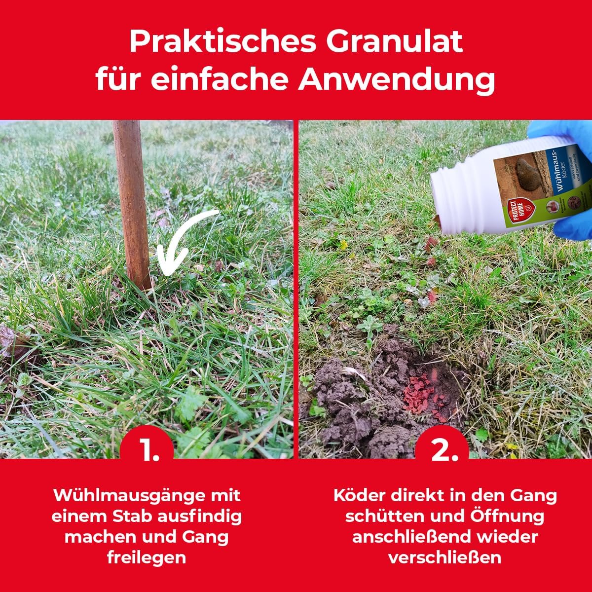 PROTECT HOME Wühlmaus-Köder