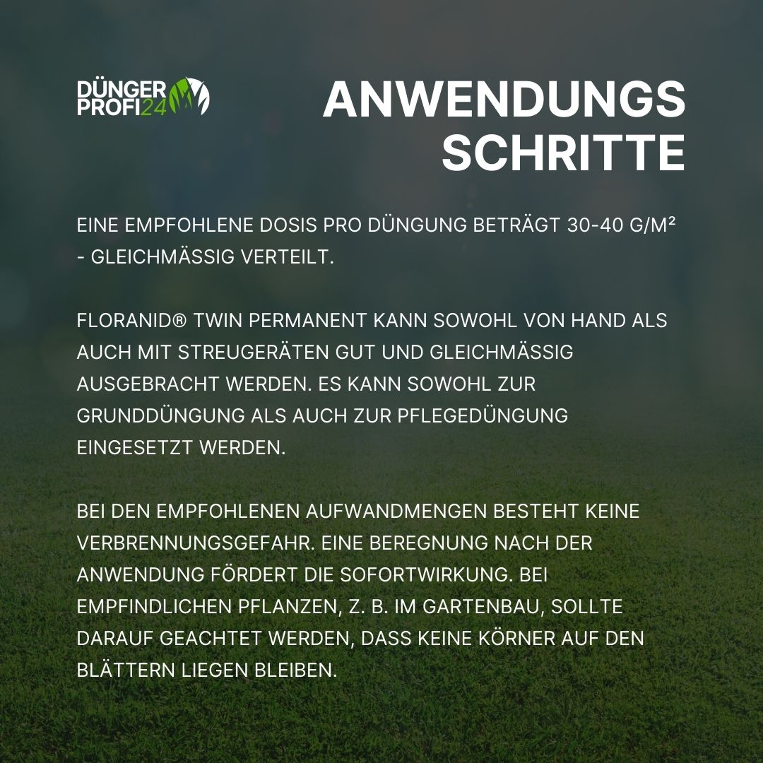 Universal Langzeitdünger - 10 kg Abfüllung aus Floranid® Twin Permanent