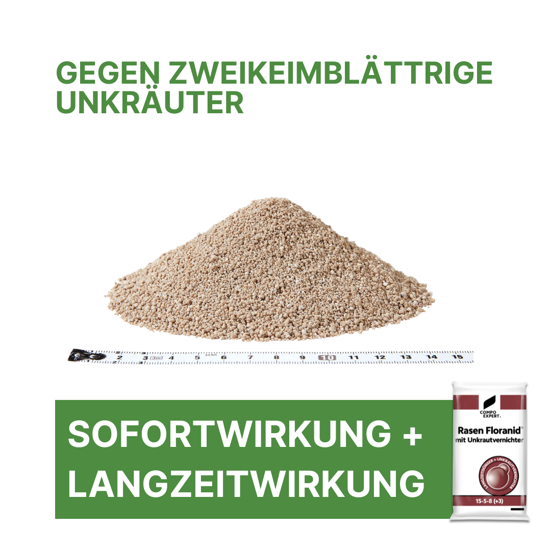 COMPO EXPERT Rasen Floranid® mit Unkrautvernichter