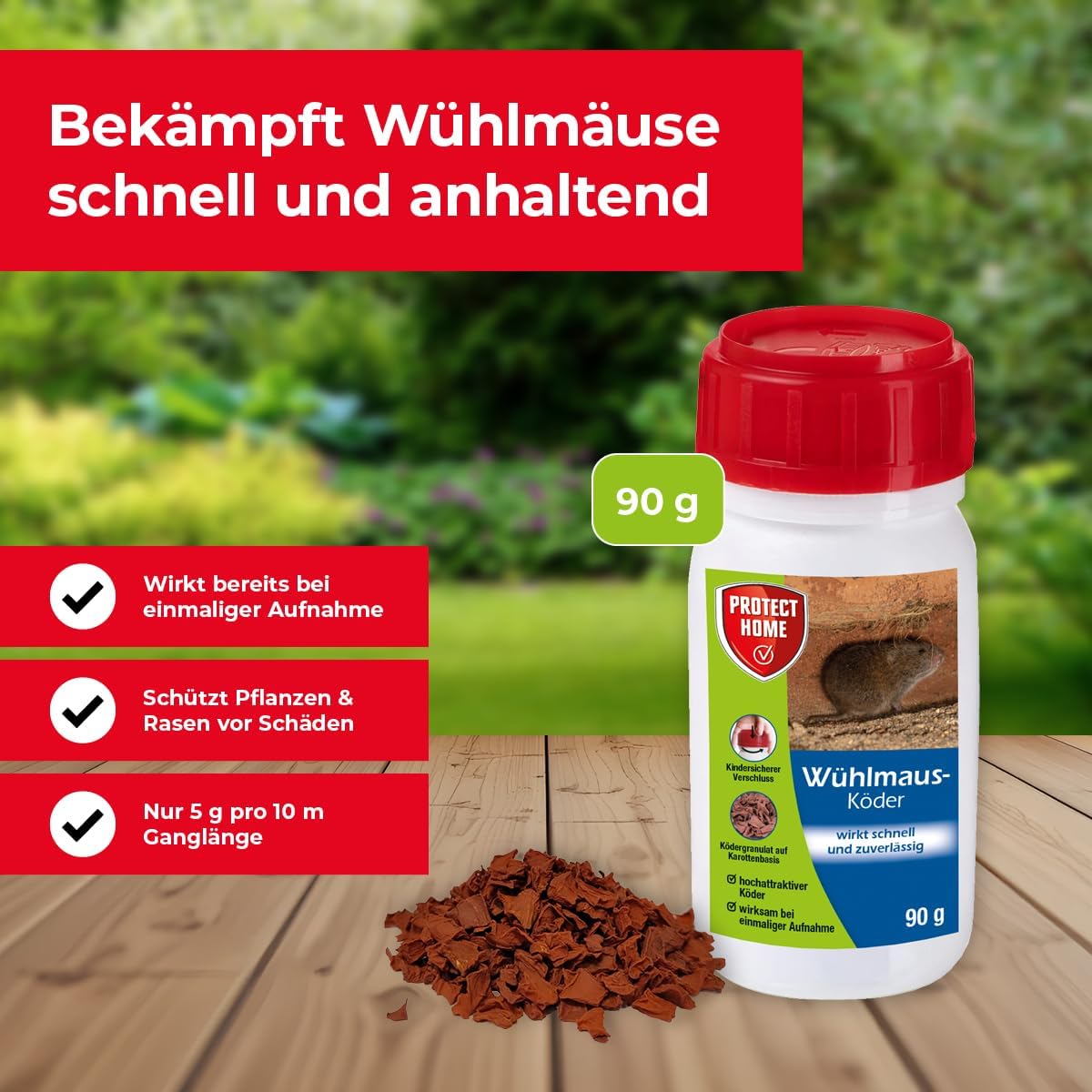 PROTECT HOME Wühlmaus-Köder