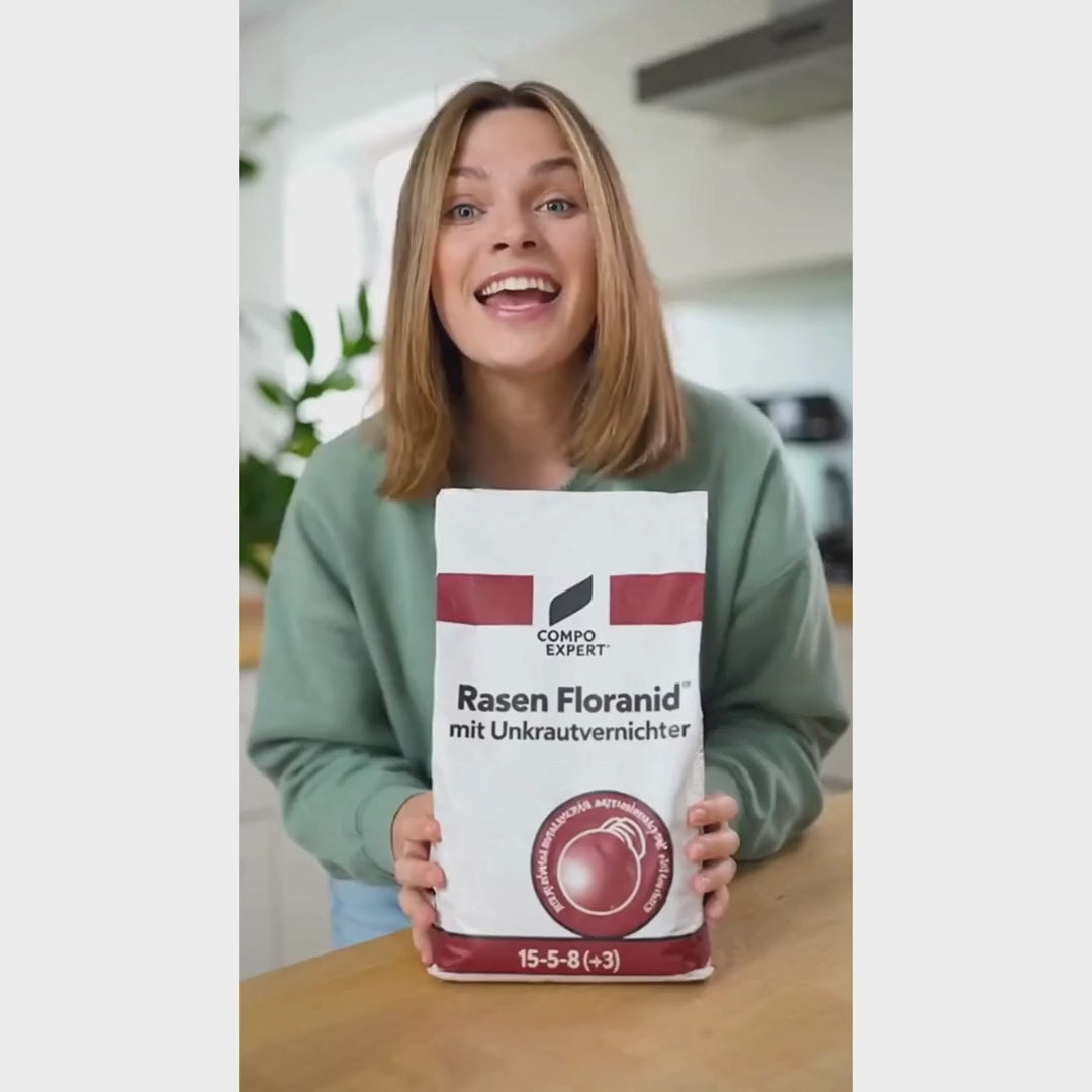 COMPO EXPERT Rasen Floranid® mit Unkrautvernichter – Düngerprofi24